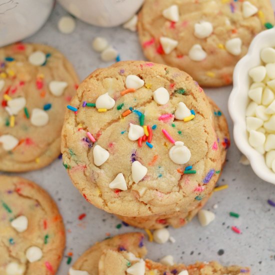 Funfetti Cake Batter Cookies