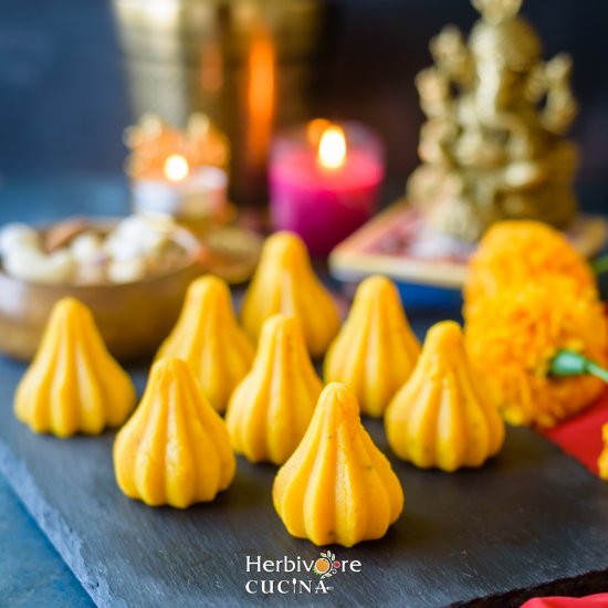 Kesar Malai Modak