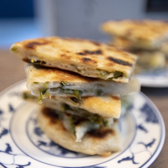 Basic scallion pancake