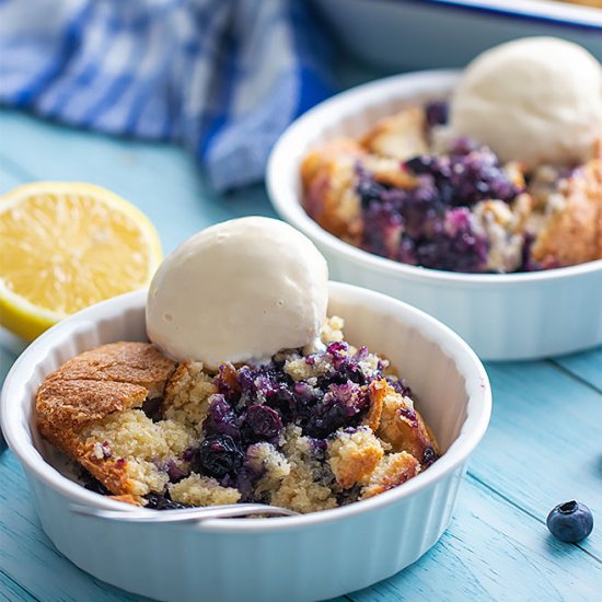 SOUTHERN BLUEBERRY COBBLER