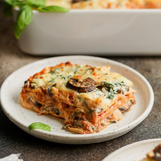 Spinach Ricotta Lasagna