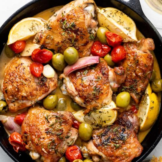 Easy Chicken Provencal