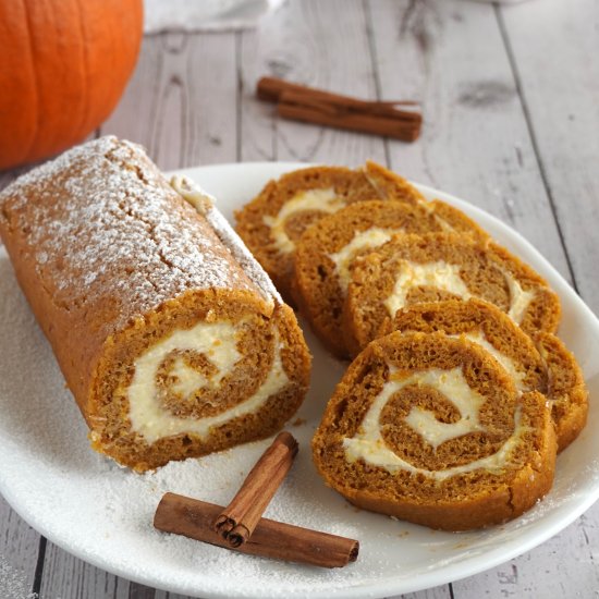 Cream Cheese Pumpkin Roll