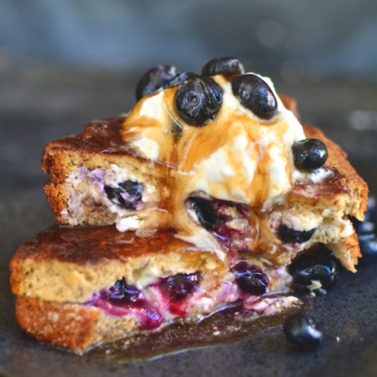 Blueberry Cheesecake French Toast