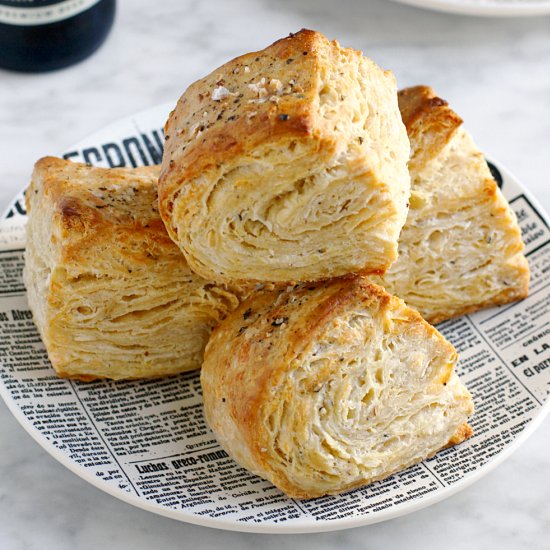 Beer and Manchego Cheese Biscuits