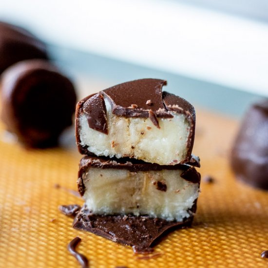 Chocolate-Covered Frozen Banana