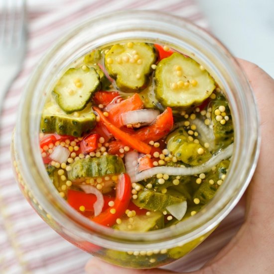 Amish Refrigerator Pickles