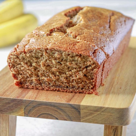 Blender Banana Bread (Healthy)