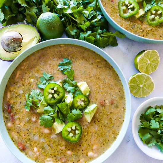 Vegetarian White Bean Chili