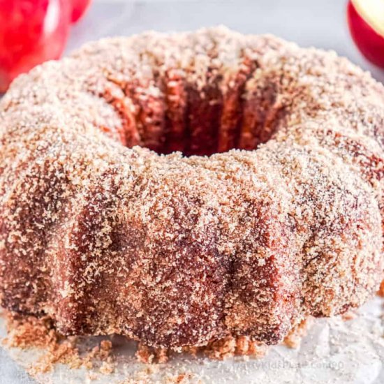 Apple Cider Doughnut Cake