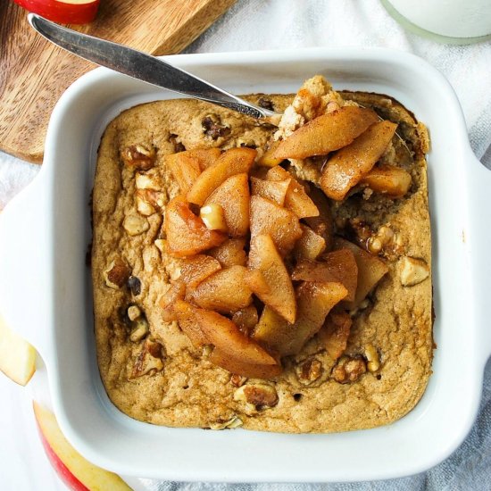 Apple Pie Baked Oats