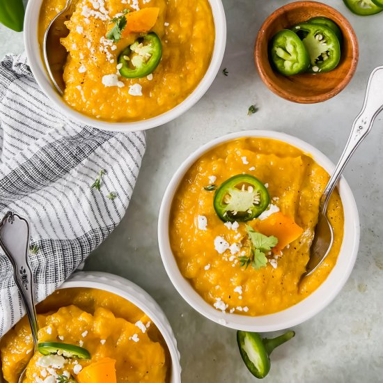 Spicy Butternut Squash Soup