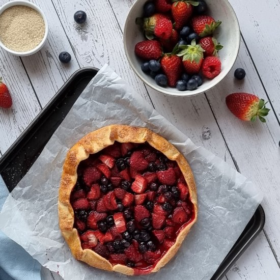 Mixed Berry Galette