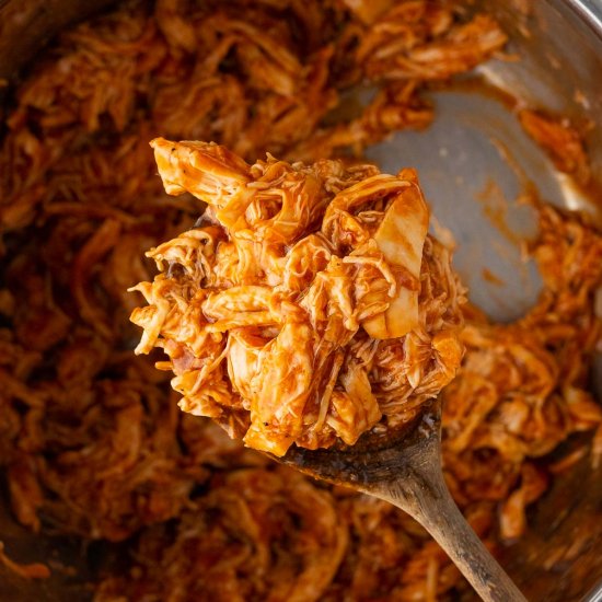 Instant Pot BBQ Shredded Chicken