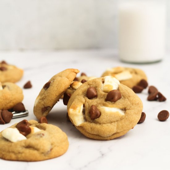 chocolate chip marshmallow cookies