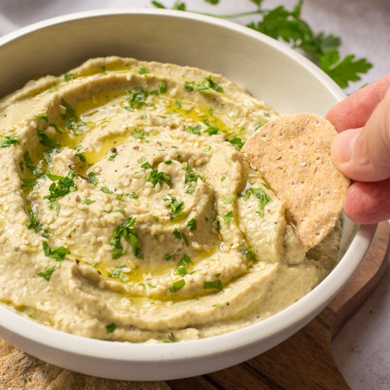 Aubergine Dip with tahini