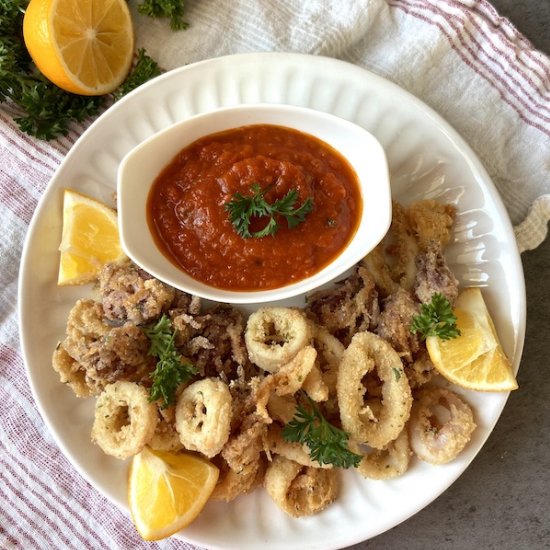 Crispy Seasoned Calamari