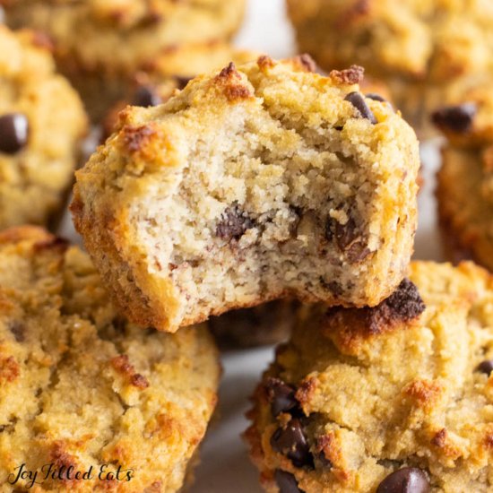 Coconut Flour Banana Muffins