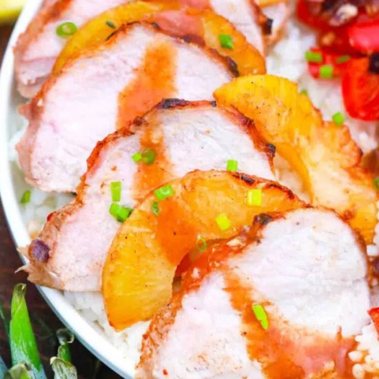 Hawaiian Pineapple Pork Loin