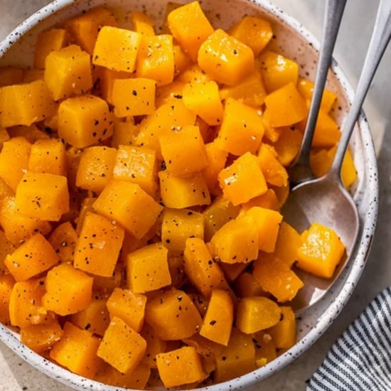 Maple Roasted Butternut Squash