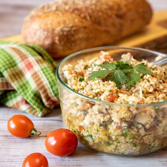 Cauliflower Tabbouleh Salad