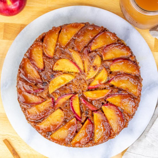 Sourdough Apple Cider Cake