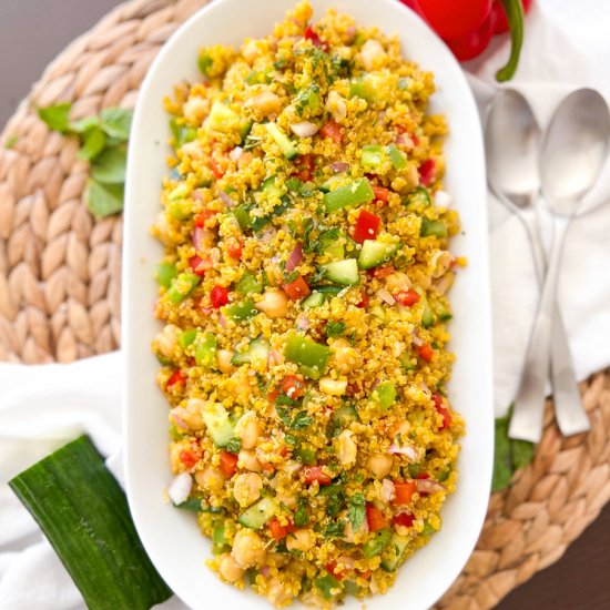 Chickpea & Quinoa Salad