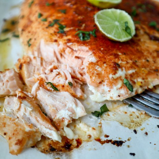 Easy Healthy Baked Salmon