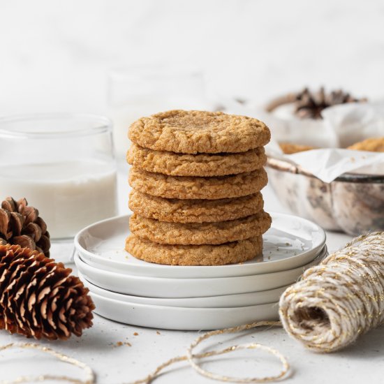 Chew Gluten-Free Ginger Cookies