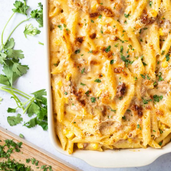 Easy Tuna Pasta Bake