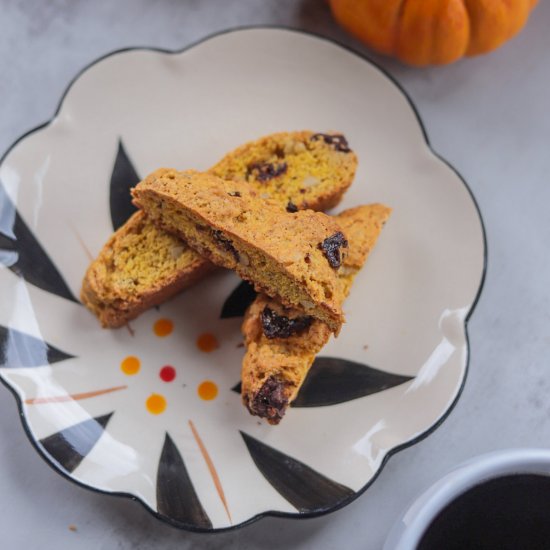 Pumpkin Biscotti