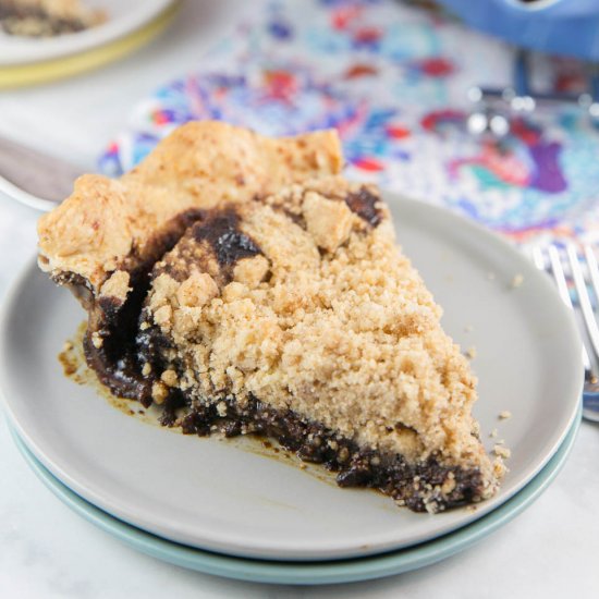 Chocolate Shoofly Pie