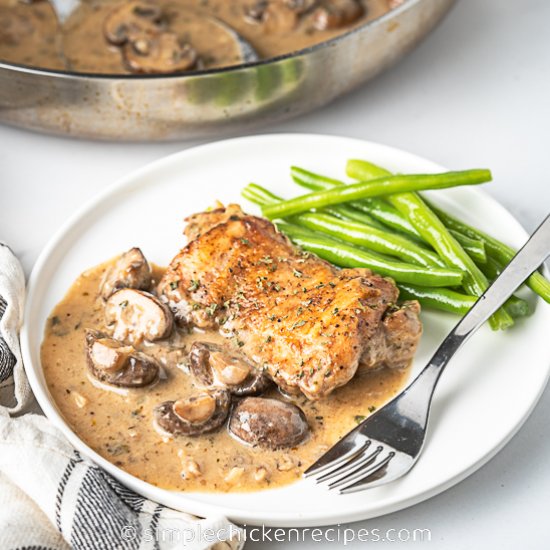 Chicken in Mushroom Soup Gravy