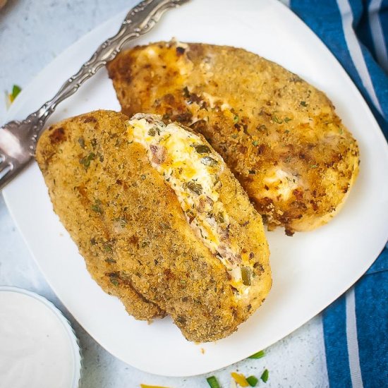 Jalapeno Popper Stuffed Chicken