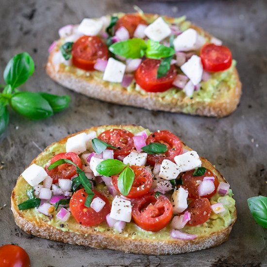 Avocado Bruschetta