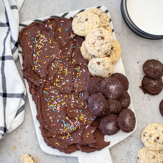 Chocolate Buttercream Board