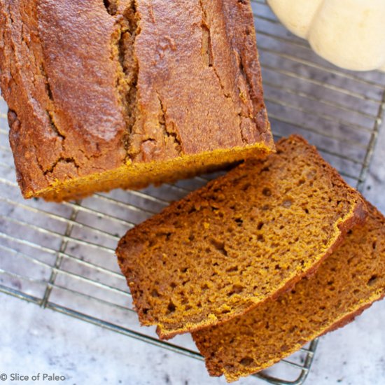 Paleo Pumpkin Bread