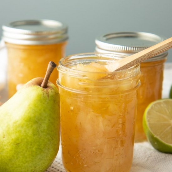 Gingered Pear Preserves Recipe