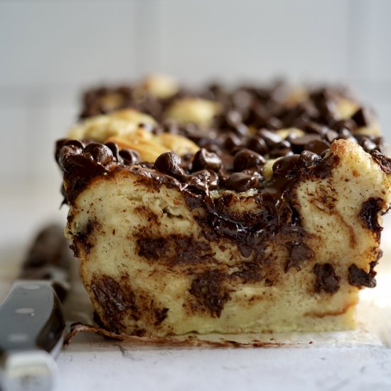 Chocolate Bread Pudding