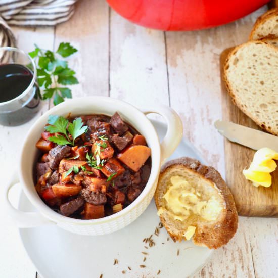 Authentic German Goulash Soup