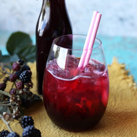 Blackberry and Vanilla Cordial