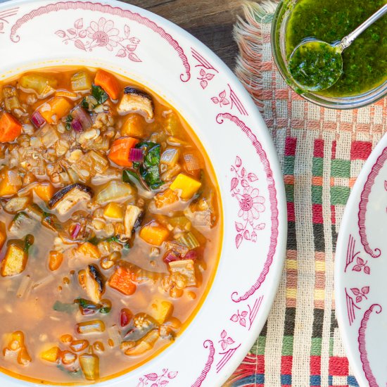 Fabulous Fall Vegetable Soup