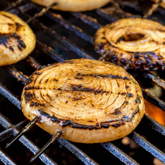 MUSTARD GRILLED ONIONS