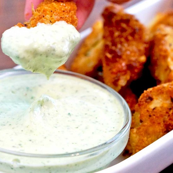 Fried Artichokes with Basil Aioli