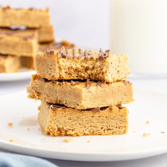 Chocolate Topped Peanut Butter Bars