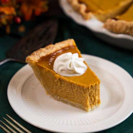 The Best Pumpkin Pie Recipe