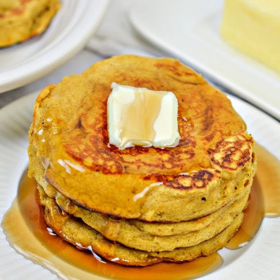 Low-Carb Pumpkin Pancakes