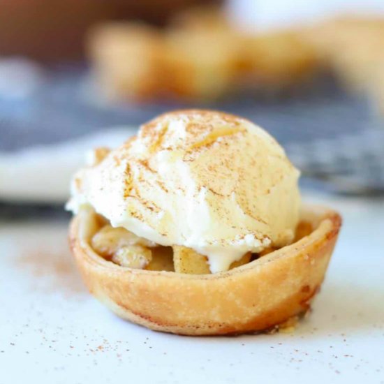 Mini Apple Pies in a Muffin Tin