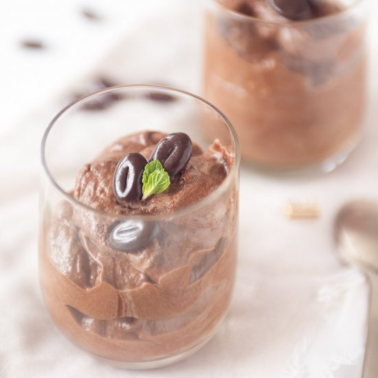 Dark Mascarpone Chocolate Mousse