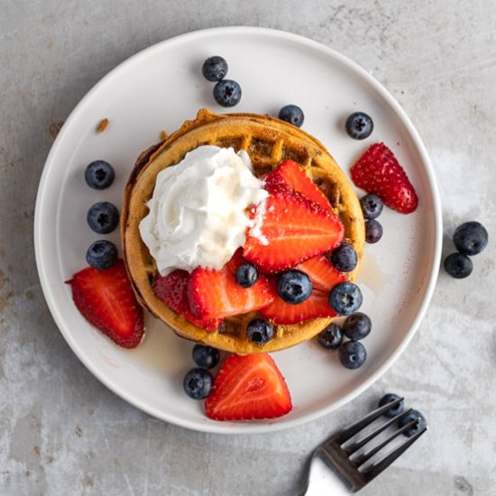 Air Fryer Eggo Waffles